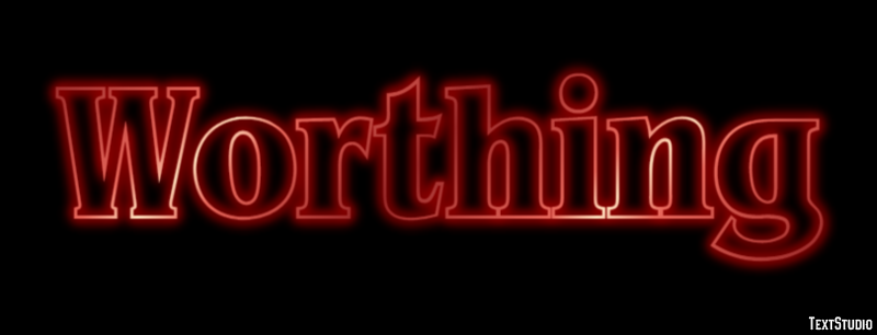 Worthing Efekt tekstowy