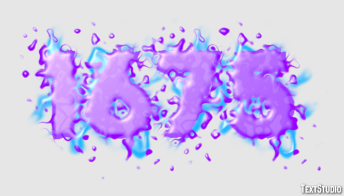 1675 Text Effect