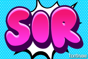 Sir Efecto de Texto