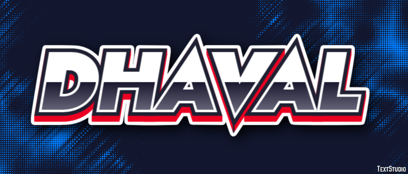 Dhaval Text Effect