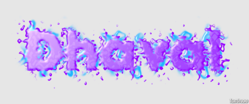 Dhaval Text Effect