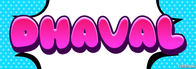 Dhaval Text Effect