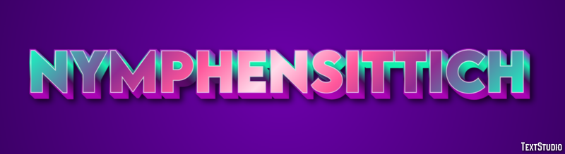 Nymphensittich Texteffekt