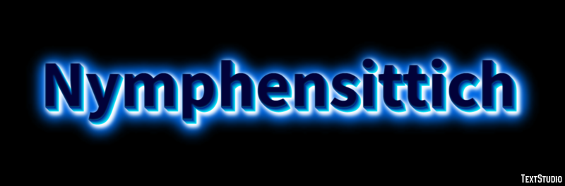 Nymphensittich Texteffekt