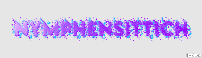 Nymphensittich Texteffekt