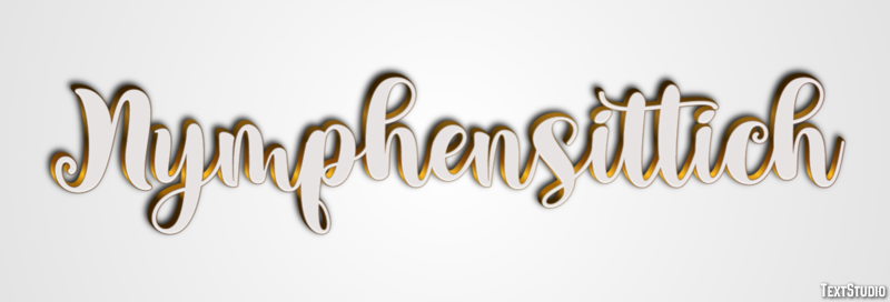 Nymphensittich Texteffekt