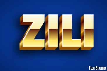 Zili Efecto de Texto