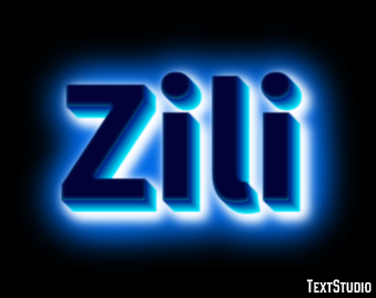 Zili Efecto de Texto