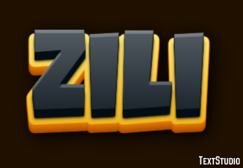 Zili Efecto de Texto