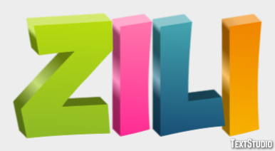 Zili Efecto de Texto