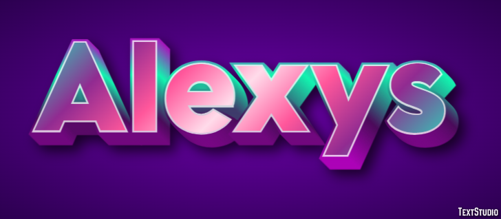 Alexys Text Effect