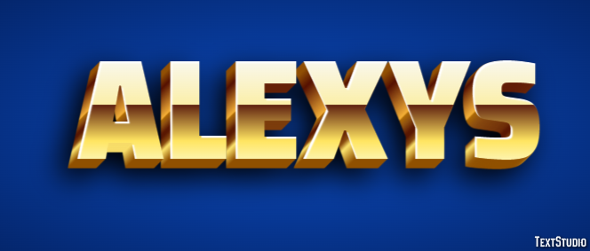 Alexys Text Effect