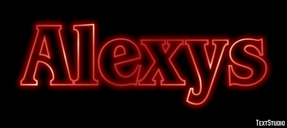Alexys Text Effect
