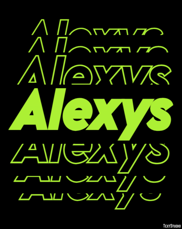 Alexys Text Effect