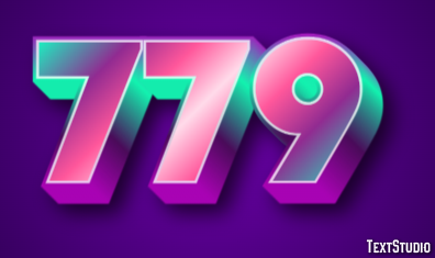 779 Text Effect
