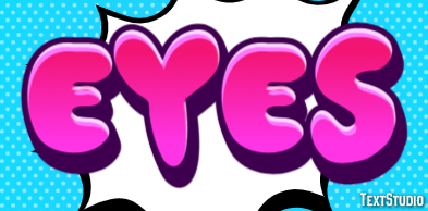 Eyes Text Effect