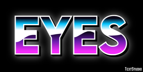Eyes Text Effect