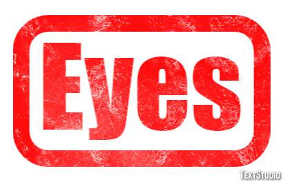 Eyes Effetto testo