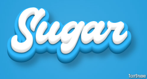 Sugar Effetto testo