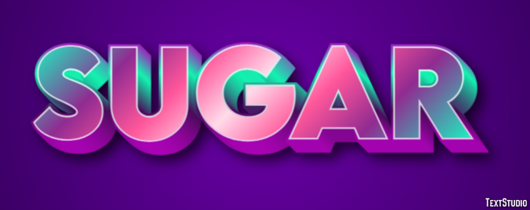 Sugar Effetto testo