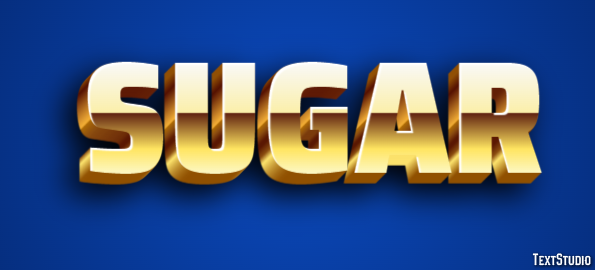 Sugar Effetto testo