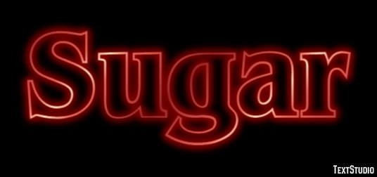 Sugar Effetto testo