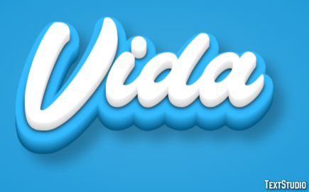 Vida Effet de Texte