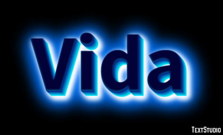Vida Efeito de texto