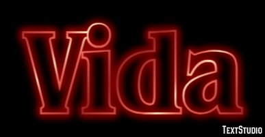 Vida Effet de Texte