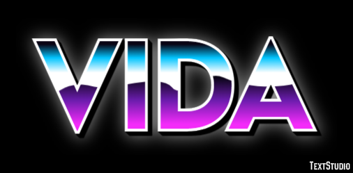 Vida Effet de Texte