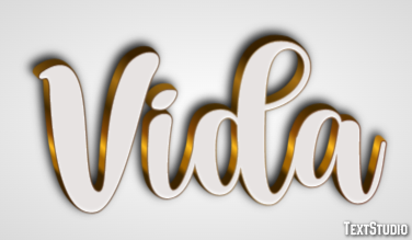Vida Efeito de texto