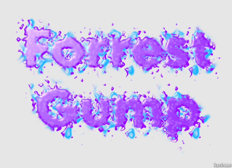 Forrest Gump Text Effect