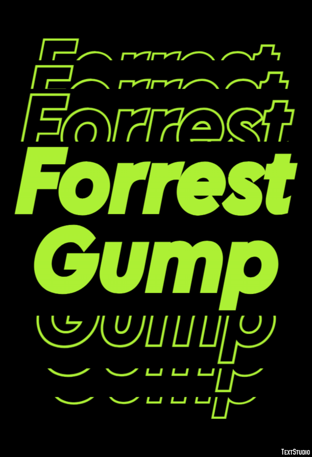 Forrest Gump Efekt tekstowy