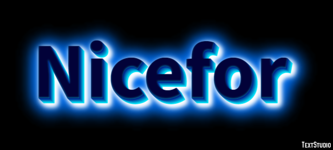 Nicefor Efekt tekstowy