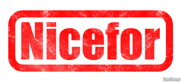 Nicefor Efekt tekstowy