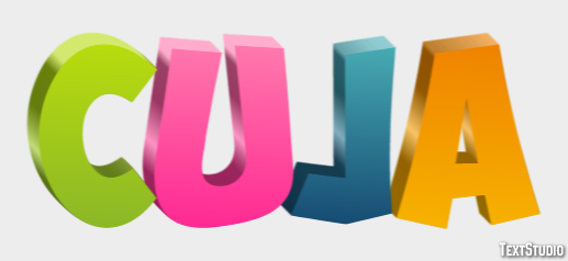 Cuja Efeito de texto
