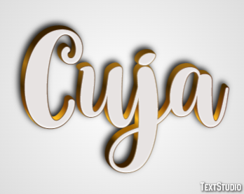 Cuja Efeito de texto