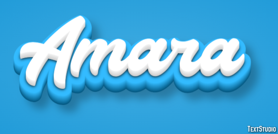 Amara Texteffekt
