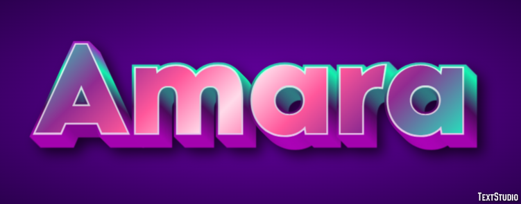 Amara Texteffekt