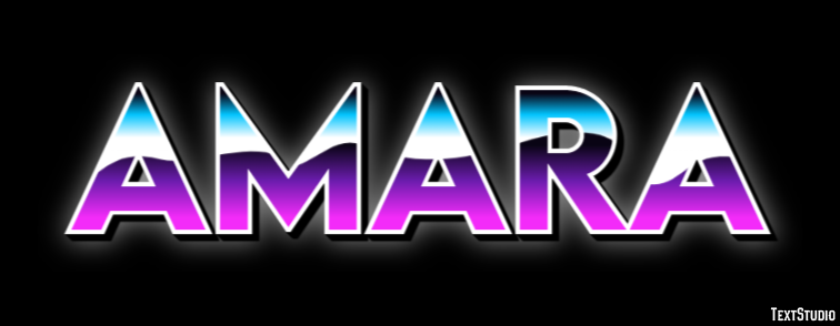 Amara Texteffekt