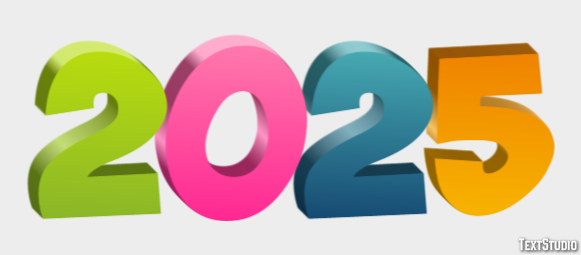 2025 Efecto de Texto