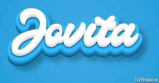 Jovita Efecto de texto