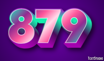 879 Text Effect