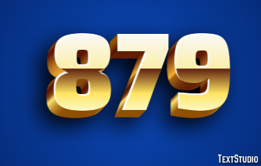 879 Metin Efekti