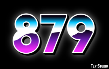 879 Text Effect