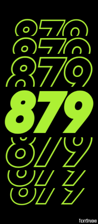 879 Text Effect