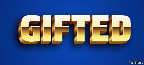 Gifted Text Effect
