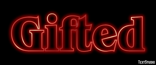 Gifted Text Effect