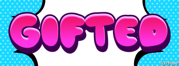 Gifted Texteffekt