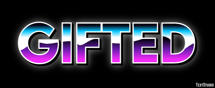 Gifted Texteffekt